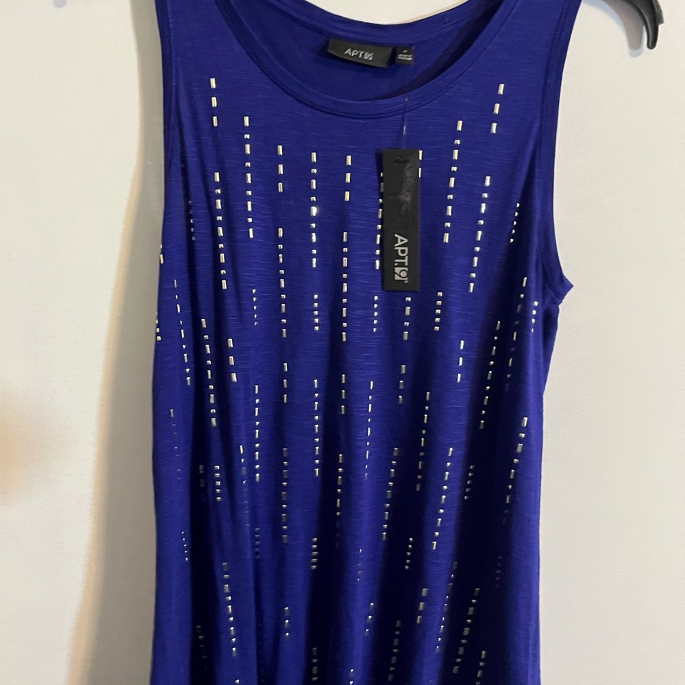 Apt. 9 Women's Royal Blue Tank Top